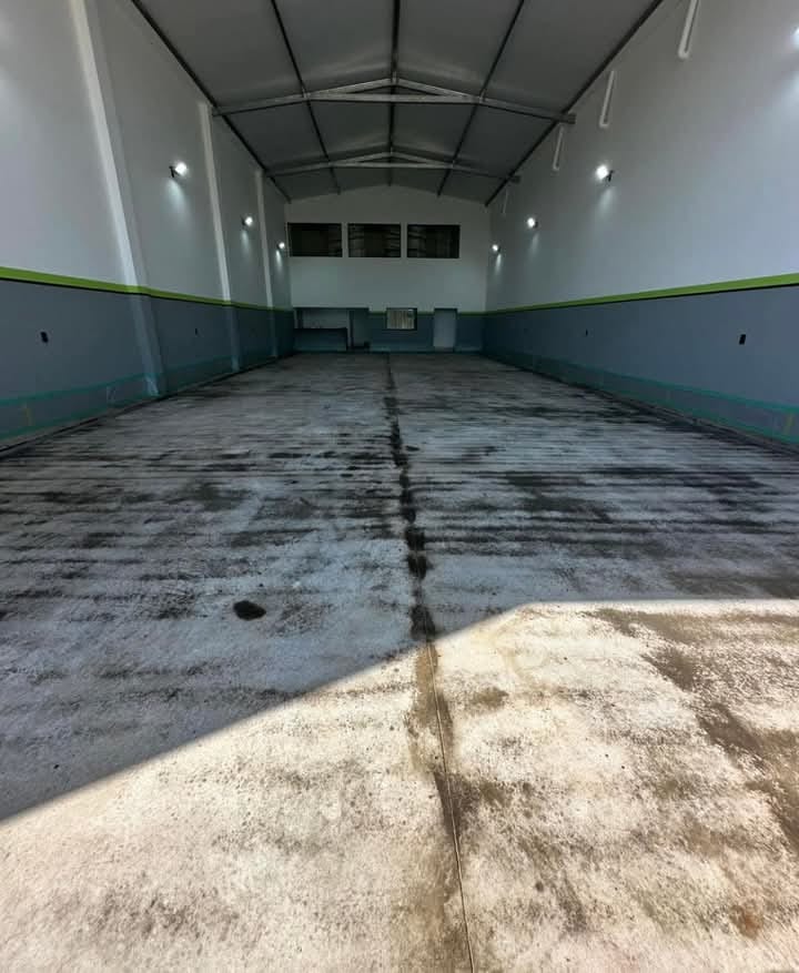 Pintura de Galpão antes